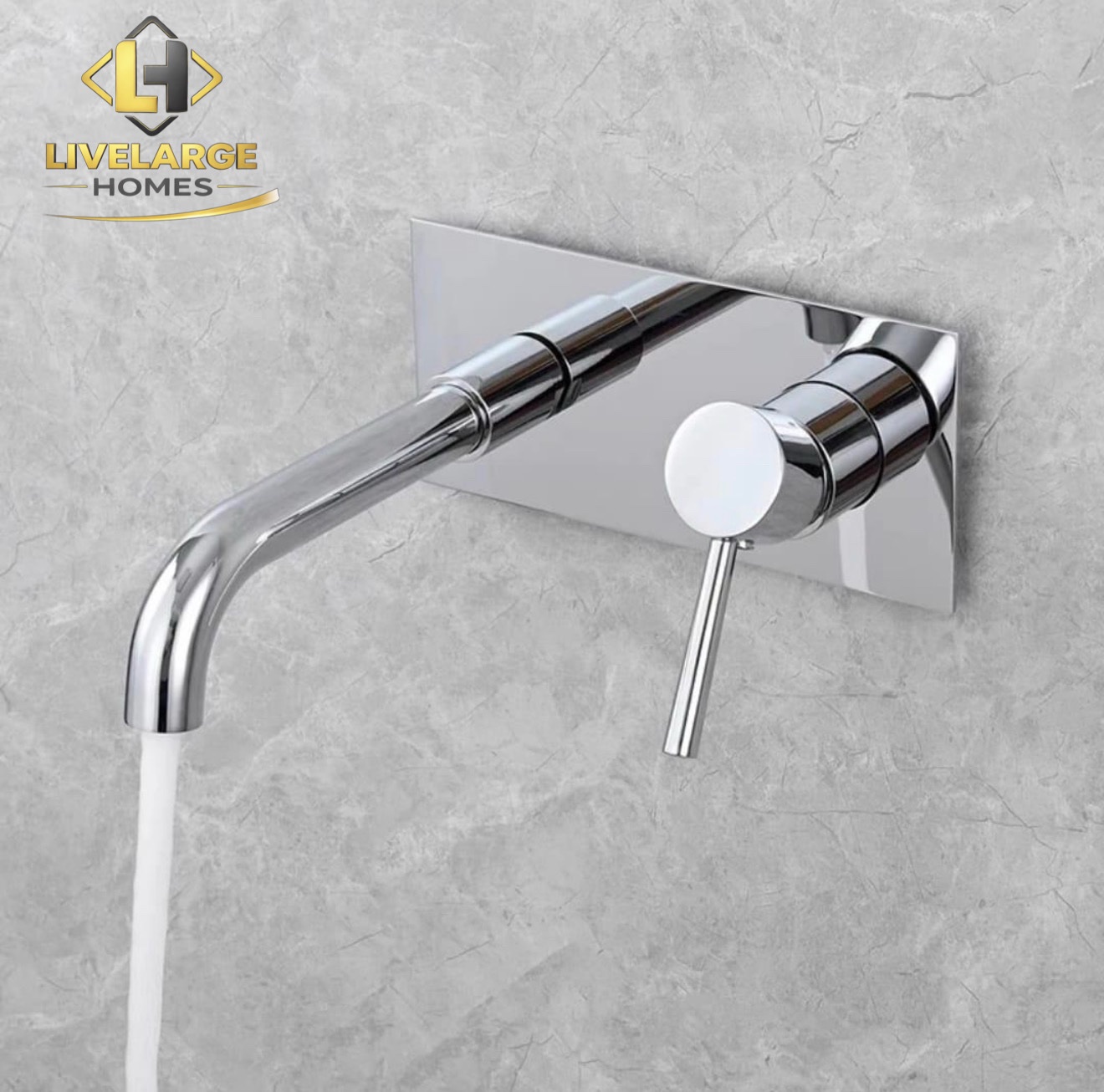 Premium Wall-Mounted Basin Mixer Tap