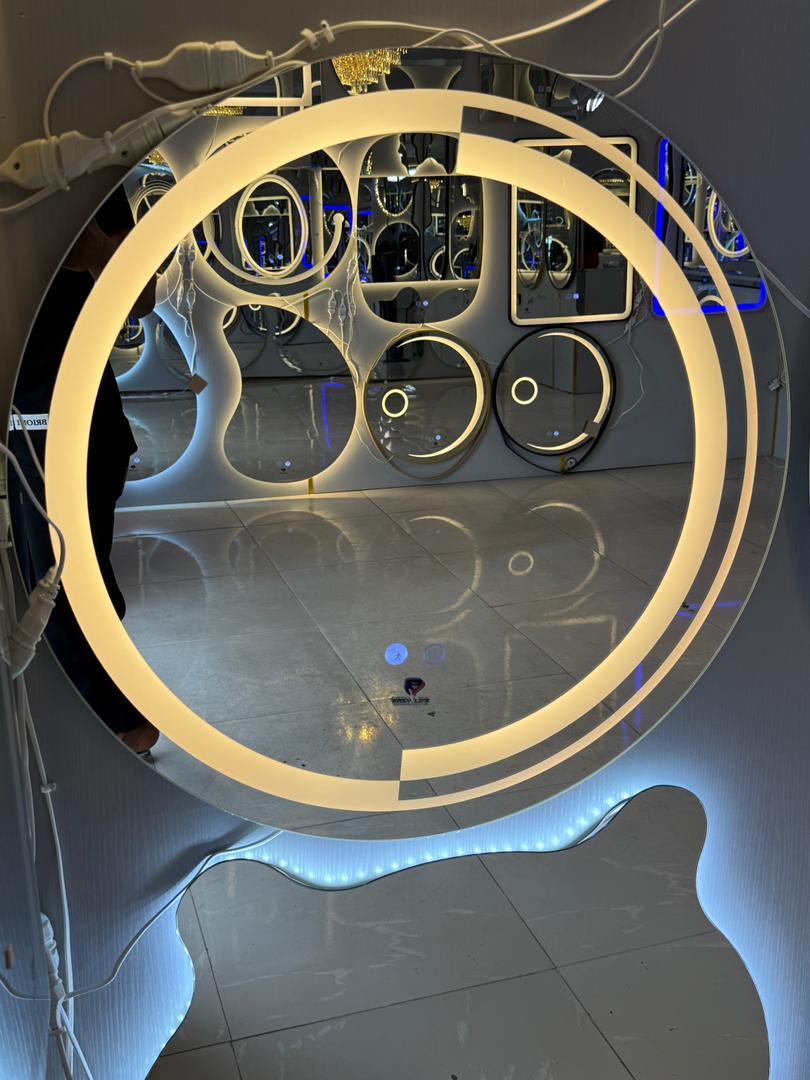 Round Shape LED Bathroom Mirror