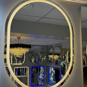 Body Motion Round 3-in-1 LED Bathroom Mirror