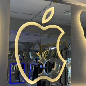3-in-1 Apple Design LED Bathroom Mirror
