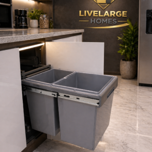 Pull-Out Double Bin Kitchen Waste System