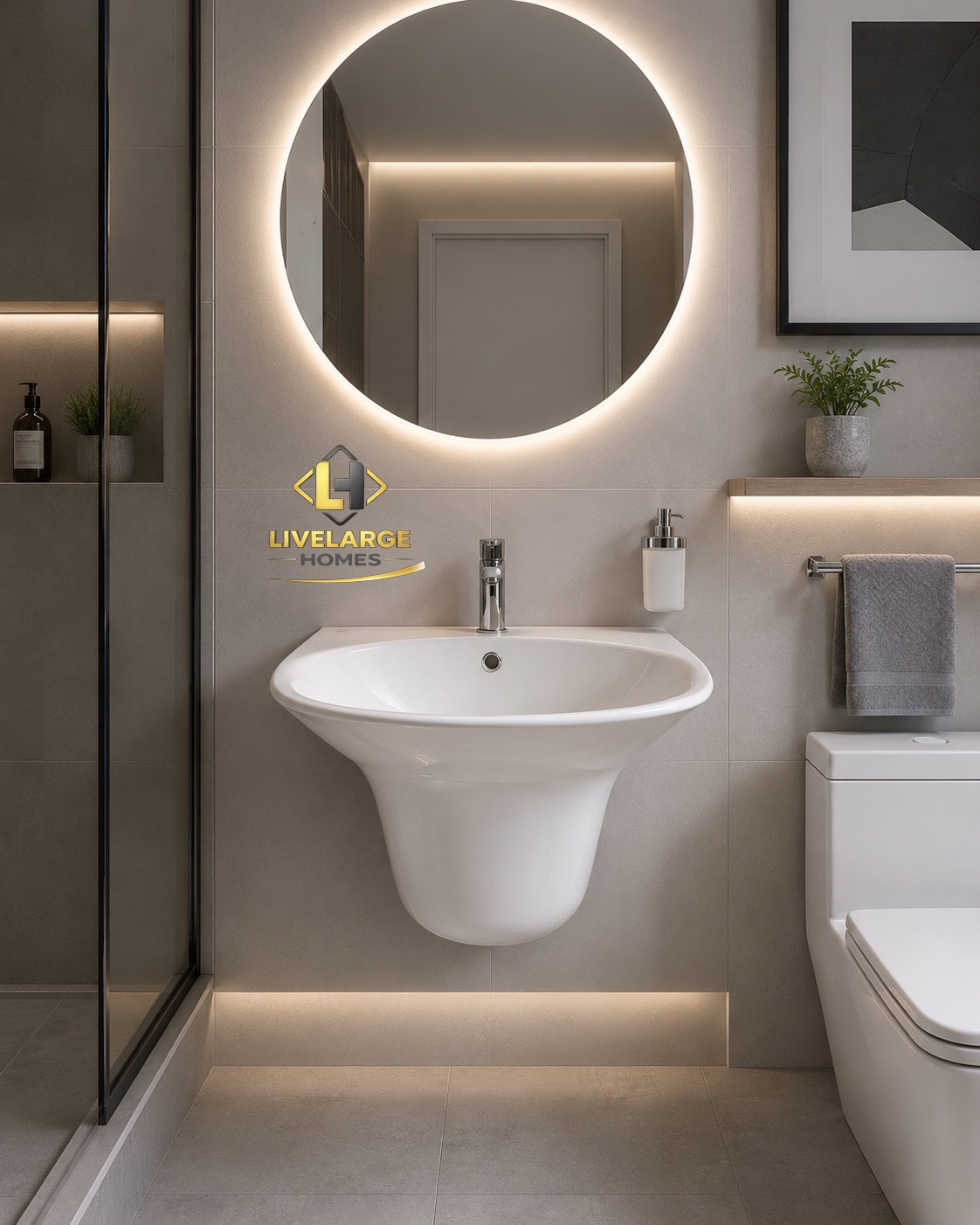 Premium Wall-Hung Wash Hand Basin