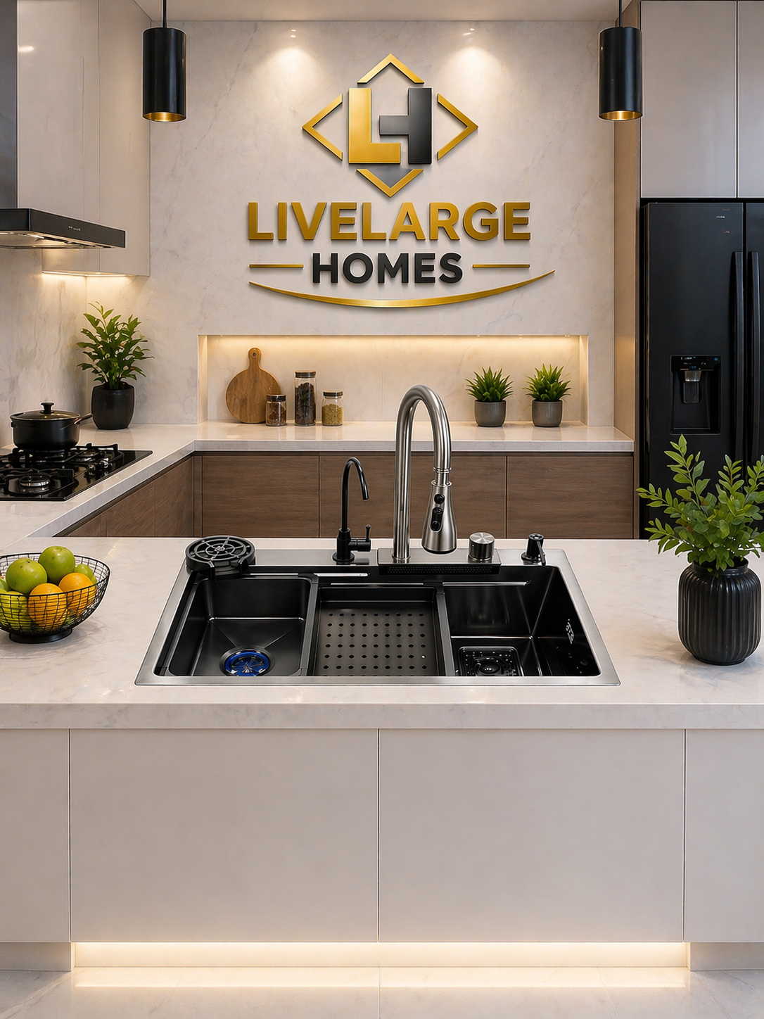 Multifunction Luxury Kitchen Sink