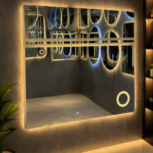 Luxury LED Smart Bathroom Mirror (80cm*100cm)